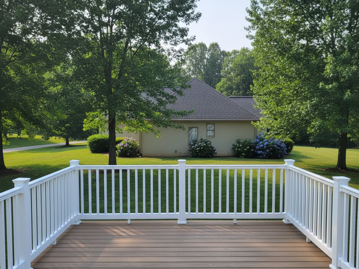 Deck Installation completed by Majestic Deck Co in Memphis, TN
