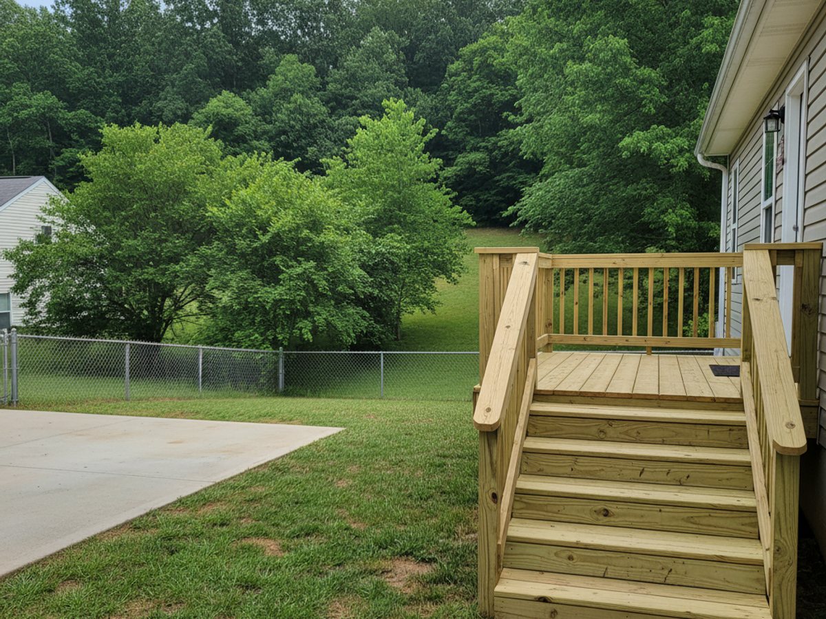 Deck Repair completed by Majestic Deck Co in Bartlett, TN