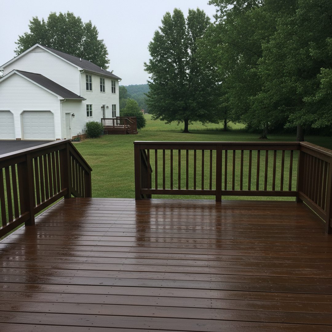 Composite Deck Installation completed by Majestic Deck Co in Collierville, TN